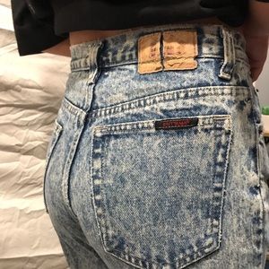 Sold Acid wash tapered Brittiana by Levi Strauss